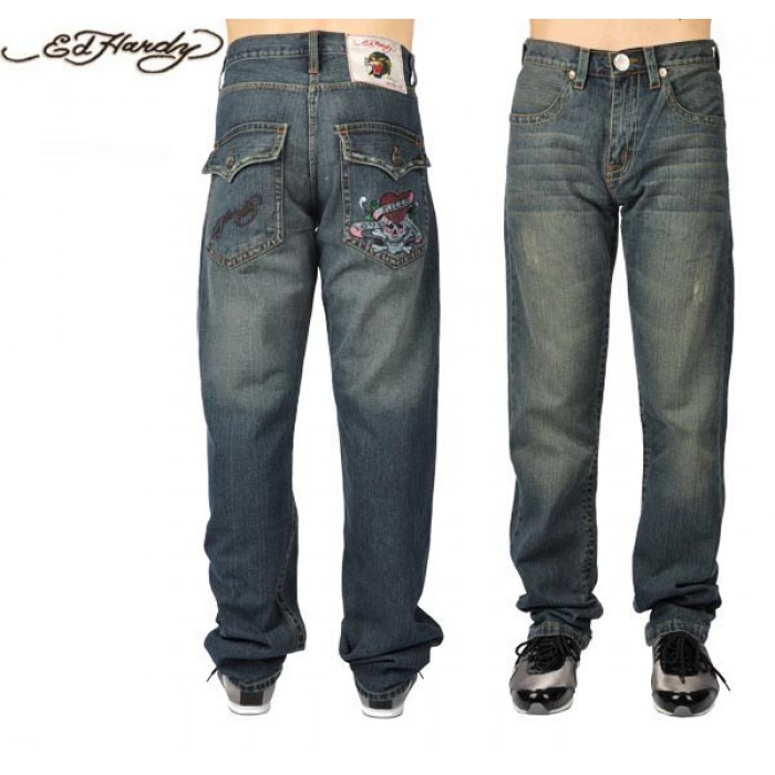 Ed Hardy Mens Jeans 2640 officially authorized