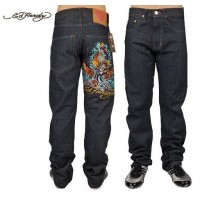 Ed Hardy Mens Jeans 2351 official authorized store