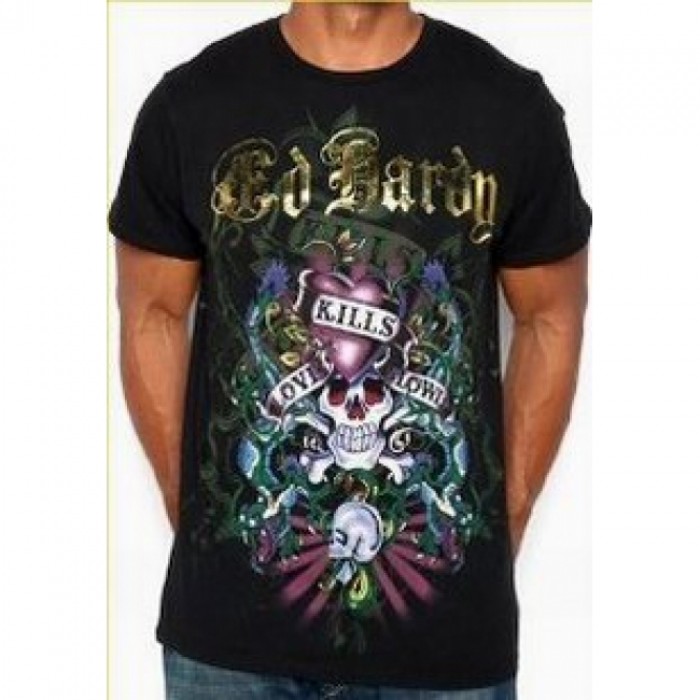 ED Hardy Mens Short Sleeve Tees stable quality