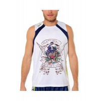 Hot Ed Hardy Mens Panther Mystic Training Singlet Hot Ed Hardy Mens Panther Mystic Training Singlet