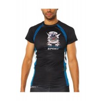 Hot Ed Hardy Mens Prowling Panther Compression Top Hot Ed Hardy Mens Prowling Panther Compression Top