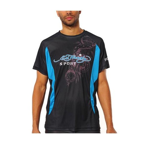 Hot Ed Hardy Mens Snake Eagle Training Tee