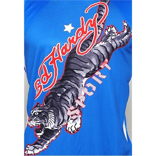 Hot Ed Hardy Mens Tiger Sport Tank Tiger Sport Tank