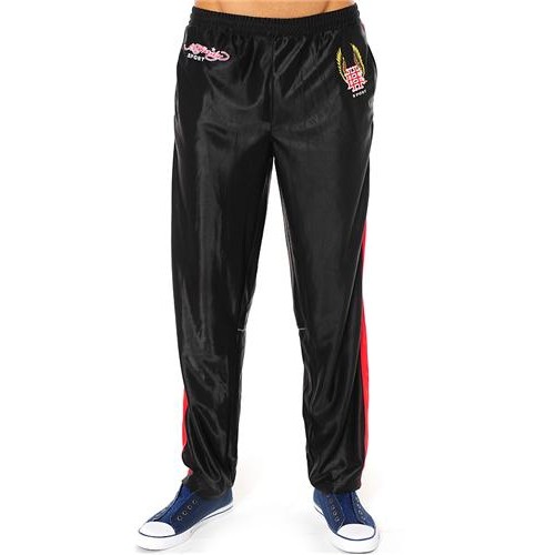 Hot Ed Hardy Mens EH Eagle Basketball Pants Black