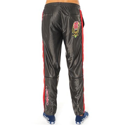 Hot Ed Hardy Mens EH Eagle Basketball Pants Grey