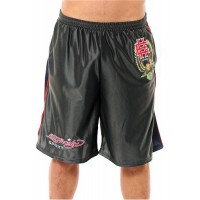 Hot Ed Hardy Mens EH Eagle Training Shorts Grey Hot Ed Hardy Mens EH Eagle Training Shorts Grey