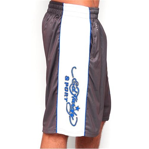Hot Ed Hardy Mens Tiger Roar Sport Shorts Grey