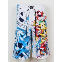 Ed Hardy Mens beach pants white top brands Ed Hardy Mens beach pants white top brands