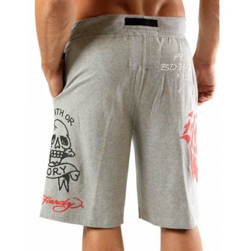 Ed Hardy Mens beach pants grey newest collection