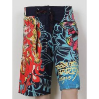 Ed Hardy Mens beach pants black Cheap Sale Ed Hardy Mens beach pants black Cheap Sale