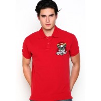Ed Hardy True Til Death Basic Embroidered Mens Polo Ed Hardy True Til Death Basic Embroidered Mens Polo