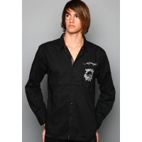 Ed Hardy Mens White Tiger Rope Embroidery 01 Ed Hardy Mens White Tiger Rope Embroidery 01