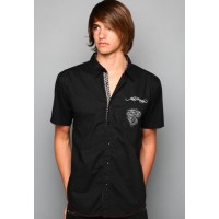 Ed Hardy Born Free Stoned Bandana Applique Mens Polo Ed Hardy Born Free Stoned Bandana Applique Mens Polo