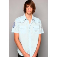 Ed Hardy Love Kills Slowly Mens Discharge Wash Polo Ed Hardy Love Kills Slowly Mens Discharge Wash Polo