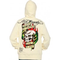 Ed Hardy Mens Death Is Certain Basic Hoody Ed Hardy Mens Death Is Certain Basic Hoody