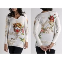 Ed Hardy Womens Long Sleeve Quality Design Ed Hardy Womens Long Sleeve Quality Design