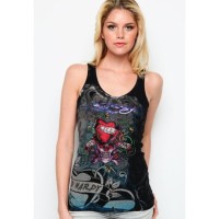 ED Hardy Womens Tanks cheapwide