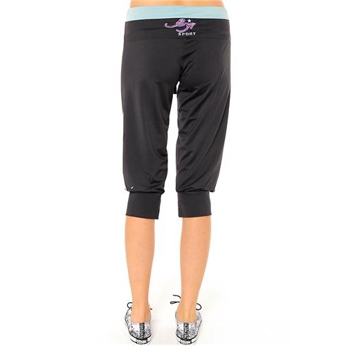 Ed Hardy Mi Amor Butterfly Relaxed Sport Capris Grey