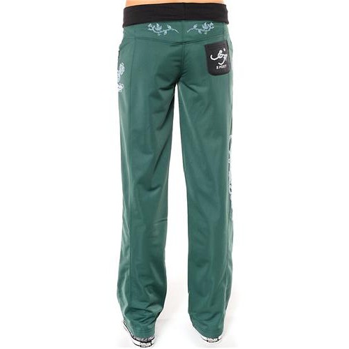Ed Hardy Cat Eyes And Roses Track Pants Track Pants Teal