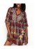 Ed Hardy Love Kills Slowly Plaid Shirt Dress