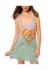 Ed Hardy LKS And Flowers  Racer Tank Dress Grey