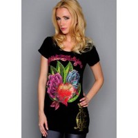 ED Hardy Womens christian audigier Tee low price ED Hardy Womens christian audigier Tee low price