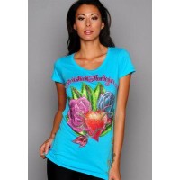 ED Hardy Womens christian audigier Tee Fast Delivery ED Hardy Womens christian audigier Tee Fast Delivery