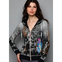 Christian Audigier Ganesha Specialty Hoody White Christian Audigier Ganesha Specialty Hoody White